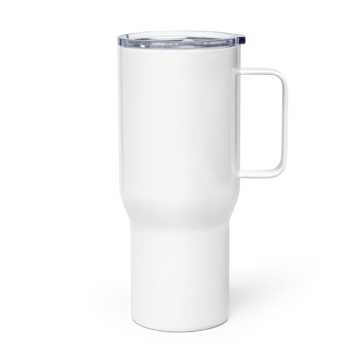 Custom Goat Travel mug with a handle