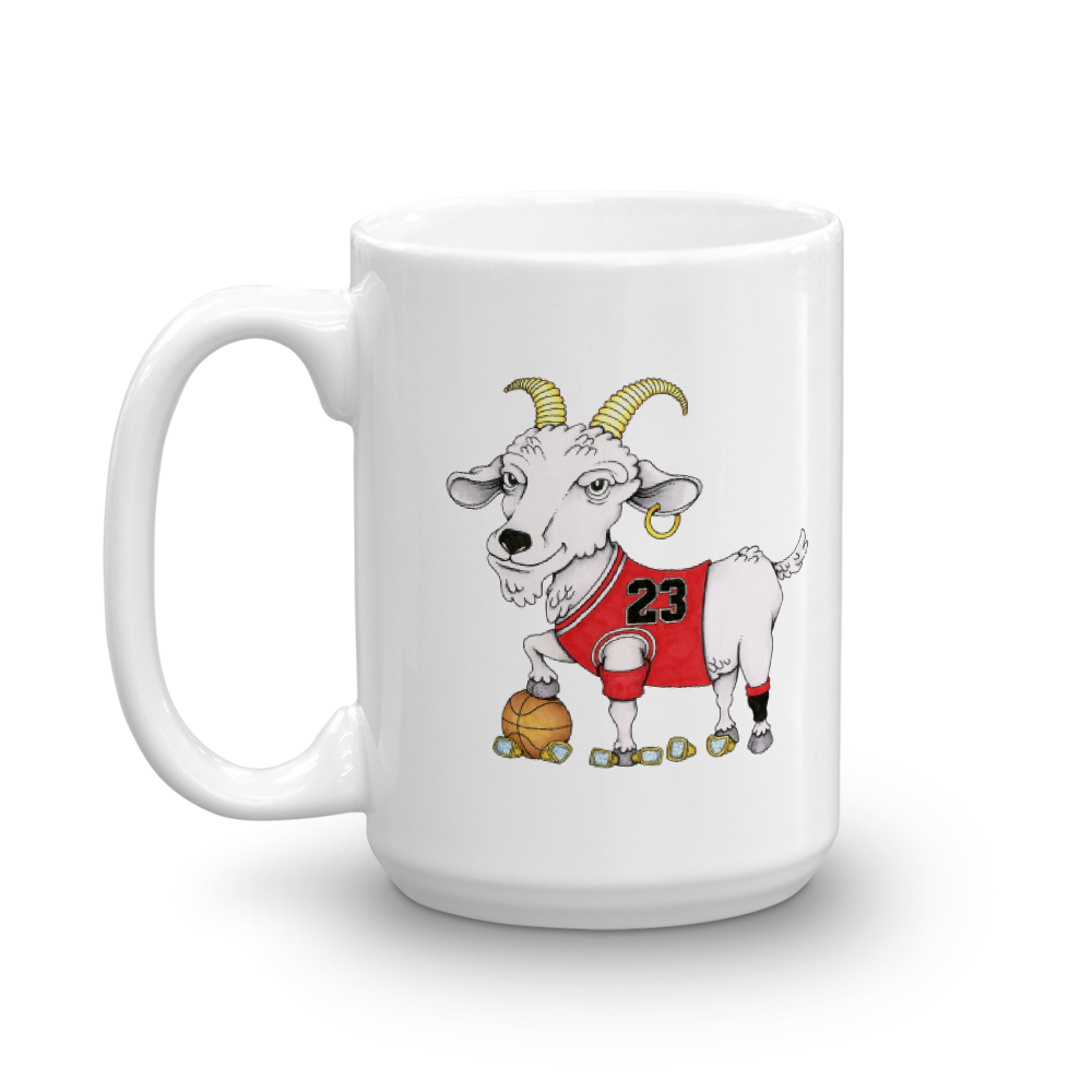 Adam Ballinger x TheGoats.co Chicago #23 GOAT Mug
