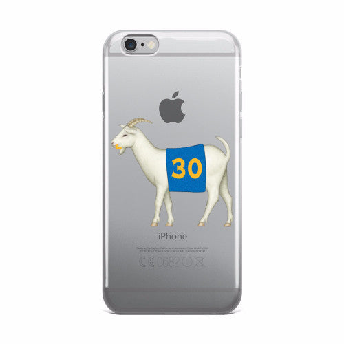 Golden State #30 Goat iPhone 5/5s/Se, 6/6s, 6/6s Plus Case