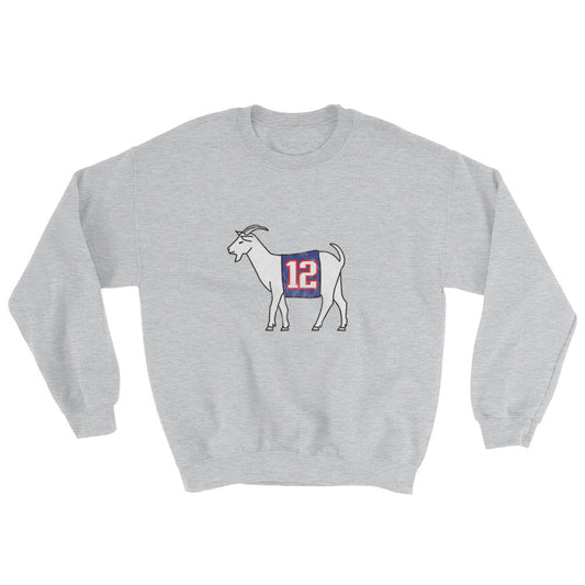 New England #12 GOAT Sweatshirt