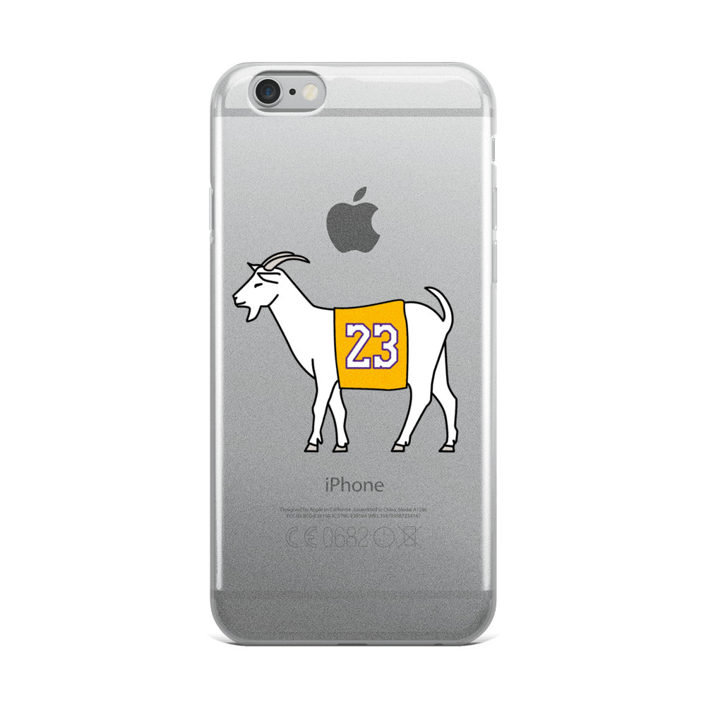 Los Angeles #23 iPhone Case (Yellow Jersey)