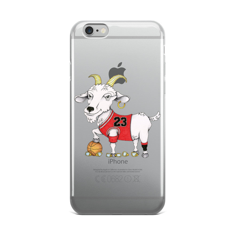 Adam Ballinger X TheGoats.co Chicago #23 Goat iPhone 6/6s, 6/6s Plus Case