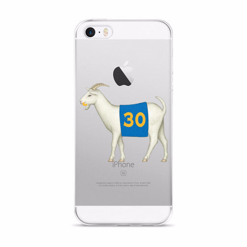 Golden State #30 Goat iPhone 5/5s/Se, 6/6s, 6/6s Plus Case