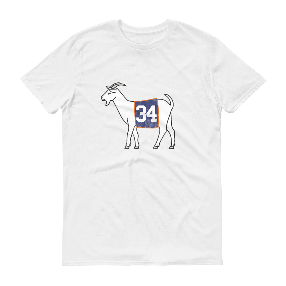 Auburn #34 GOAT Short-Sleeve T-Shirt