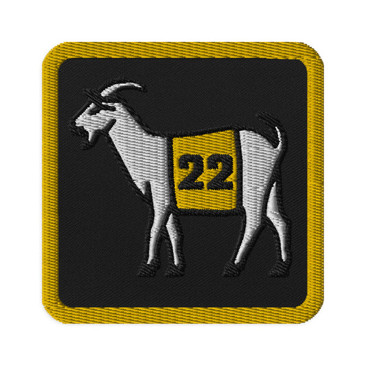 Iowa Basketball #22 GOAT Embroidered patches