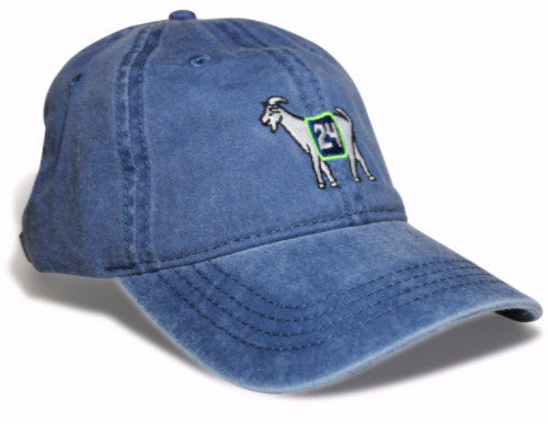 Seattle #24 GOAT Dad hat (Navy)