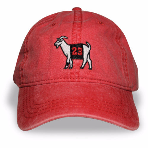 Chicago #23 GOAT Dad hat (Red)