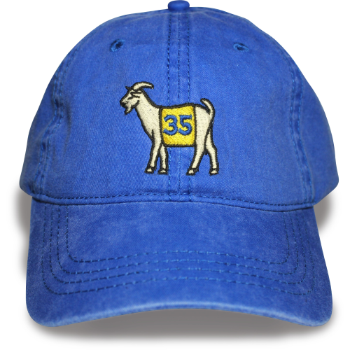 Golden State #35 GOAT Dad hat (Blue)