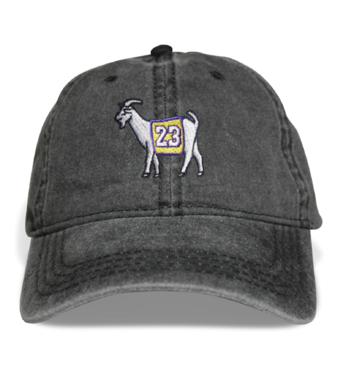 Los Angeles #23 GOAT Dad Hat (Black)