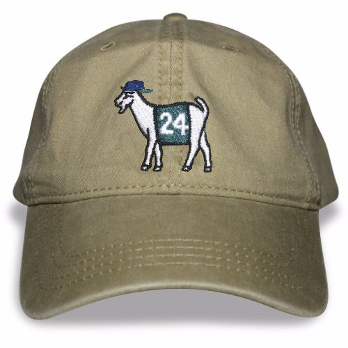 Seattle Baseball #24 GOAT Dad hat (Khaki)