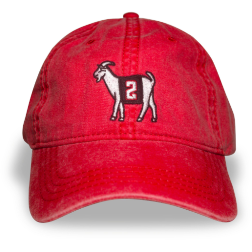 Atlanta #2 GOAT Dad hat (Red)
