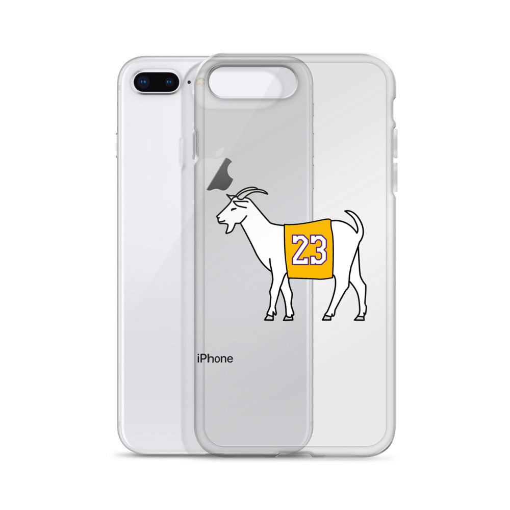 Los Angeles #23 iPhone Case (Yellow Jersey)