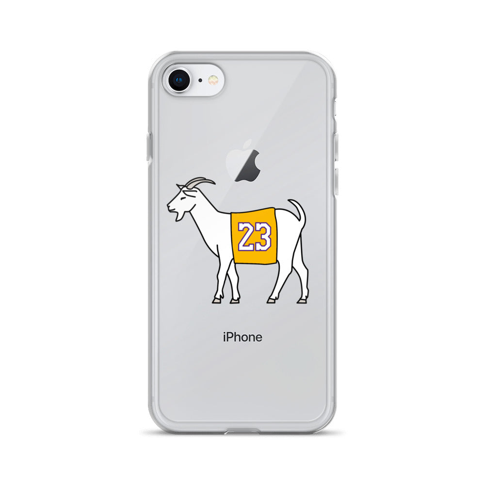 Los Angeles #23 iPhone Case (Yellow Jersey)
